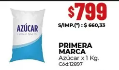 Primera marca - Azúcar x 1 Kg.
