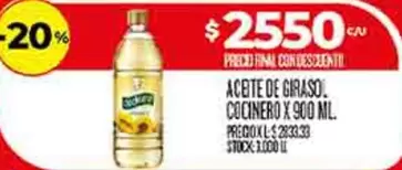 Cocinero - ACEITE DE GIRASOL