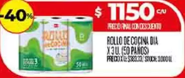 Dia - ROLLO DE COCINA DIA