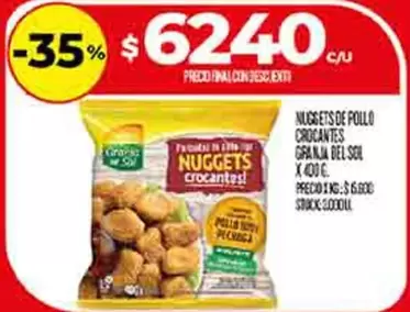 Granja del Sol - NUGGETS DE POLLO CROCANTES