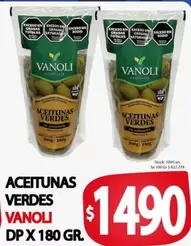 Vanoli - ACEITUNAS VERDES