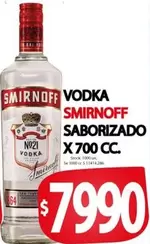 Smirnoff - VODKA SABORIZADO