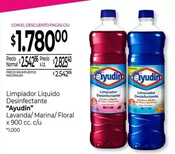 XL - Limpiador Líquido Desinfectante