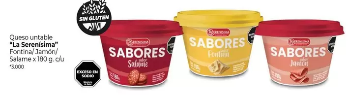 La Serenísima - Fontina/Jamón/Salame