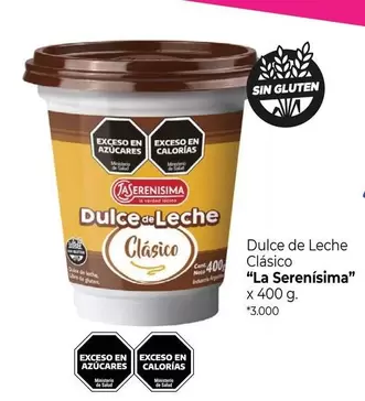 La Serenísima - Dulce de Leche Clásico