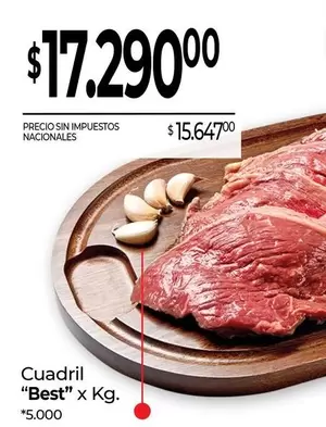 Best - Cuadril "" x Kg.