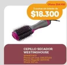 CEPILLO SECADOR
