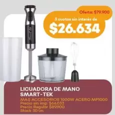 Mas - LICUADORA DE MANO MP1000