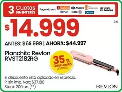 Revlon - Planchita RVST2182RG