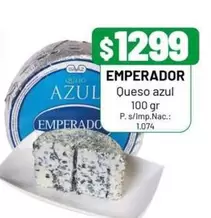 emperador - Queso azul