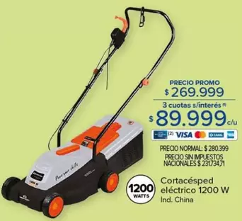 Skil - Cortacésped eléctrico 1200 W