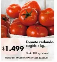 Redondo - Tomate redondo