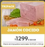 X$ - JAMÓN COCIDO