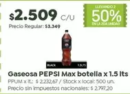 Pepsi - Max botella x 1.5 Its