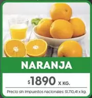 1890 - NARANJA