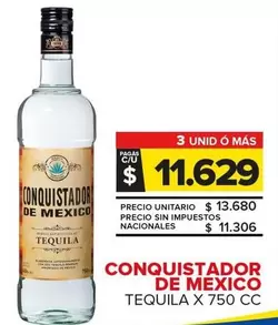 Conquistador De Mexico - Tequila