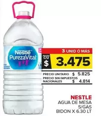 Nestlé - Agua De Mesa S/Gas