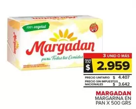 Margadan - Margarina En Pan 