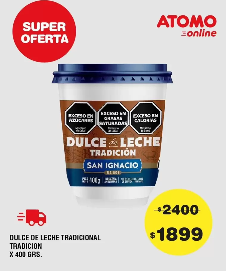 San Ignacio - DULCE DE LECHE TRADICIONAL