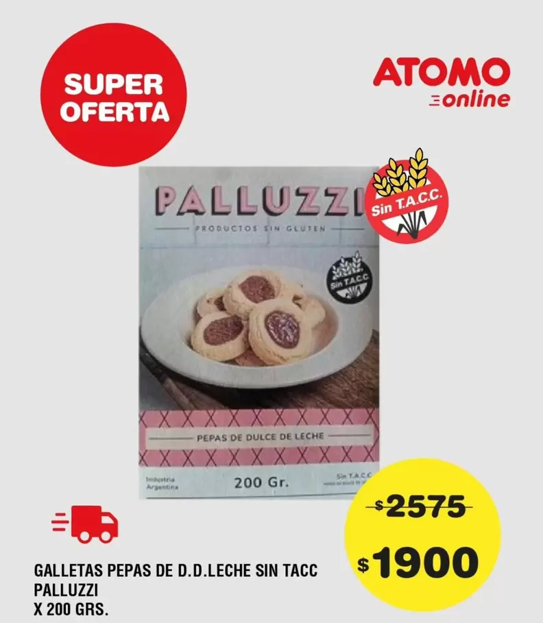 X$ - GALLETAS PEPAS DE D.D.LECHE SIN TACC