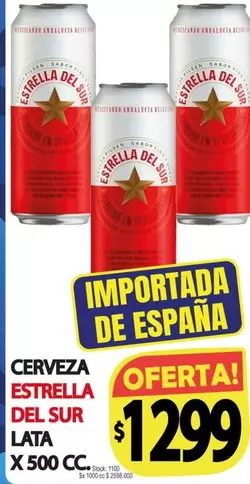 Estrella - ESTRELLA DEL SUR LATA