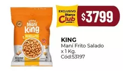 King - Maní Frito Salado