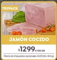 X$ - JAMÓN COCIDO