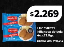 Lucchetti - Milanesa de soja