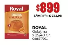 Royal - Gelatina
