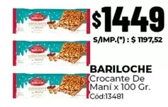 Bariloche - Crocante De Maní x 100 Gr.