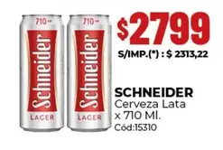 Schneider - Cerveza Lata