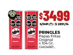 Pringles - Papas Fritas Original