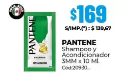 Pantene - Shampoo y Acondicionador