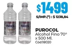 Purocol - Alcohol Fino 70°