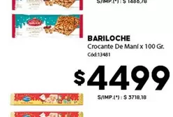 Bariloche - Crocante De Maní x 100 Gr.