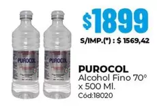 Purocol - Alcohol Fino 70°