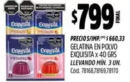 Exquisita - GELATINA EN POLVO