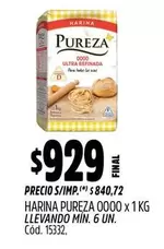 Pureza - 0000 x 1 KG