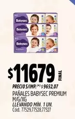Babysec - PAÑALES PREMIUM