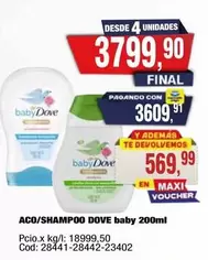 Dove - ACO/SHAMPOO baby 200ml