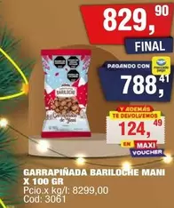 Bariloche - GARRAPIÑADA MANI