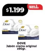 Dove - Jabón crema original