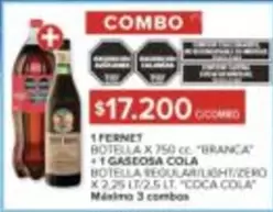 Coca cola - FERNET + GASEOSA COLA