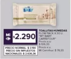 Flow - TOALLITAS HUMEDAS