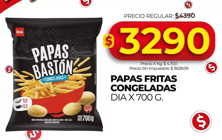 Dia - PAPAS FRITAS CONGELADAS