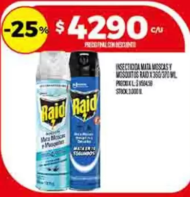 Raid - MATA MOSCAS Y MOSQUITOS