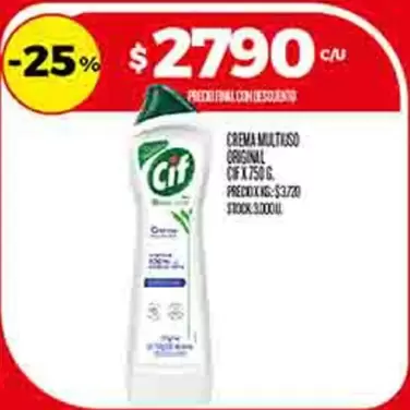 Cif - CREMA MULTIUSO ORIGINAL