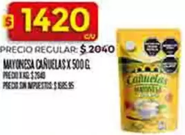 cañuelas - MAYONESA