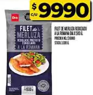 Ala - FILET DE MERLUZA REBOZADO A LA ROMANA