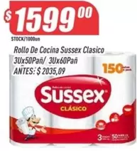 Sussex - Rollo De Cocina Clasico